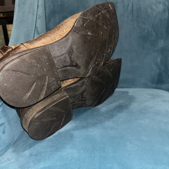 ARIAT RAMBLER BROWN LEATHER SQUARE TOE SOFT TOP WESTERN BOOTS MEN'S 11D - Picture 6 of 11